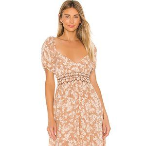 Free People Ellie Smocked Dress